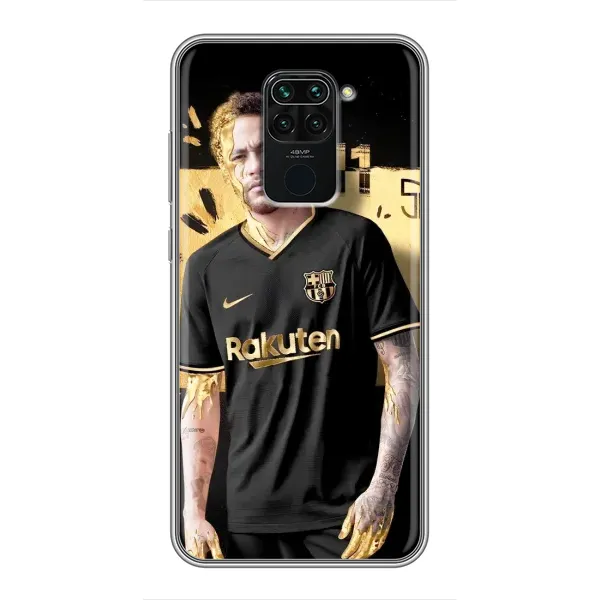 Чехол с рисунком «Gold Neymar» для Xiaomi Redmi Note 9
