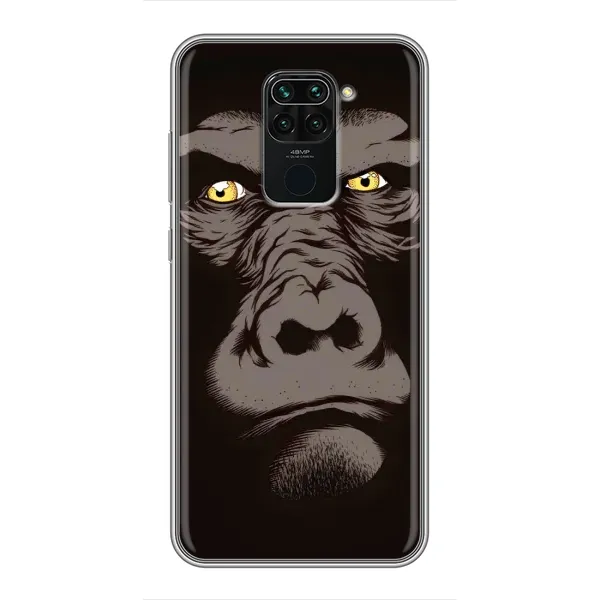 Чехол с рисунком «Горилла» для Xiaomi Redmi Note 9 Чехол с рисунком «Горилла» для Xiaomi Redmi Note 9