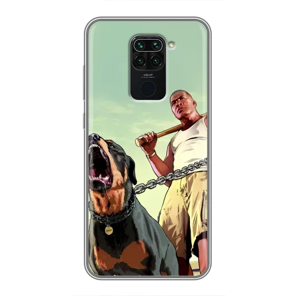 Чехол с рисунком «GTA» для Xiaomi Redmi Note 9 Чехол с рисунком «GTA» для Xiaomi Redmi Note 9