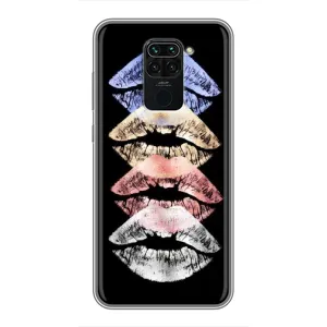 Чохол Стильні дівчата на Xiaomi Redmi Note 9 (Губи)