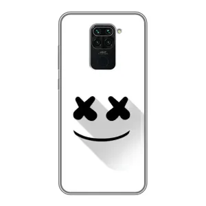 Силиконовые Чехлы (смешные стикеры) для Xiaomi Redmi Note 9 (Х-Х)