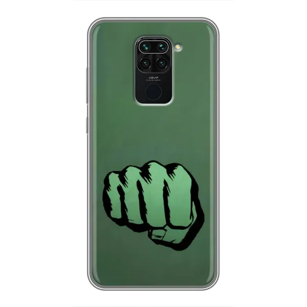 Чехол с рисунком «Халк» для Xiaomi Redmi Note 9