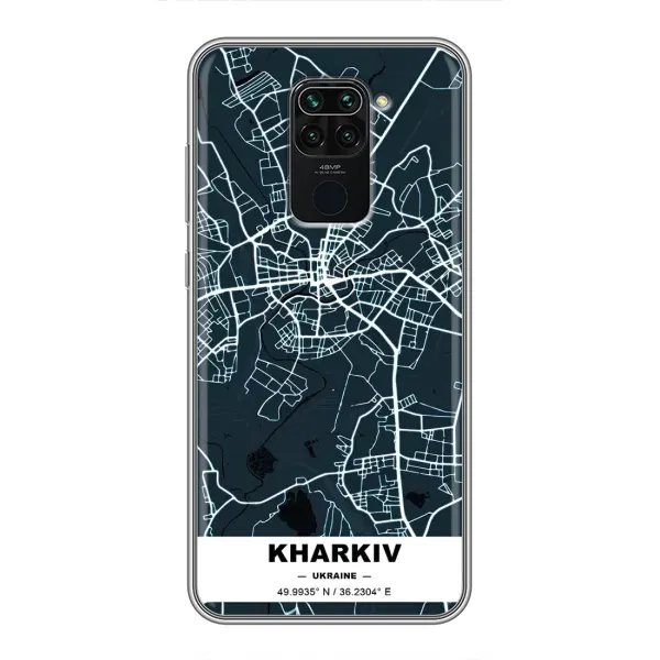 Чехол с рисунком «Харьков» для Xiaomi Redmi Note 9 Чехол с рисунком «Харьков» для Xiaomi Redmi Note 9