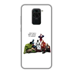 Чохли для Xiaomi Redmi Note 9 (Для Християн) (Ісус супергерой)