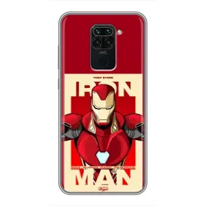 Чехол Супергерой Железный человек на Xiaomi Redmi Note 9 (Iron man)