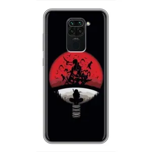 Чохли з принтом Ітачі Учіха на Xiaomi Redmi Note 9 (Ітачі на чорному)