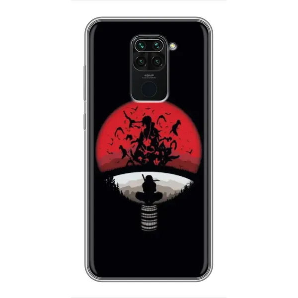 Чохол з малюнком «Ітачі на чорному» для Xiaomi Redmi Note 9 Чохол з малюнком «Ітачі на чорному» для Xiaomi Redmi Note 9