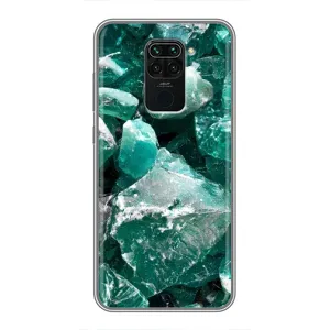 Чохол (Дорого-богато) на Xiaomi Redmi Note 9 (Смарагд)