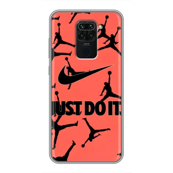 Чехол с рисунком «Just Do It» для Xiaomi Redmi Note 9 Чехол с рисунком «Just Do It» для Xiaomi Redmi Note 9