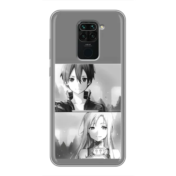 Чехол с рисунком «Кирито-Асуна» для Xiaomi Redmi Note 9 Чехол с рисунком «Кирито-Асуна» для Xiaomi Redmi Note 9