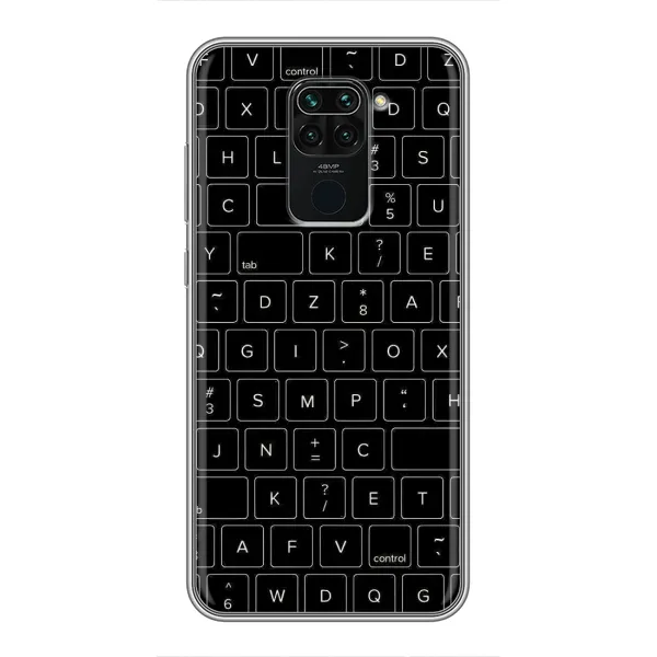 Чохол з малюнком «Клавіатура» для Xiaomi Redmi Note 9
