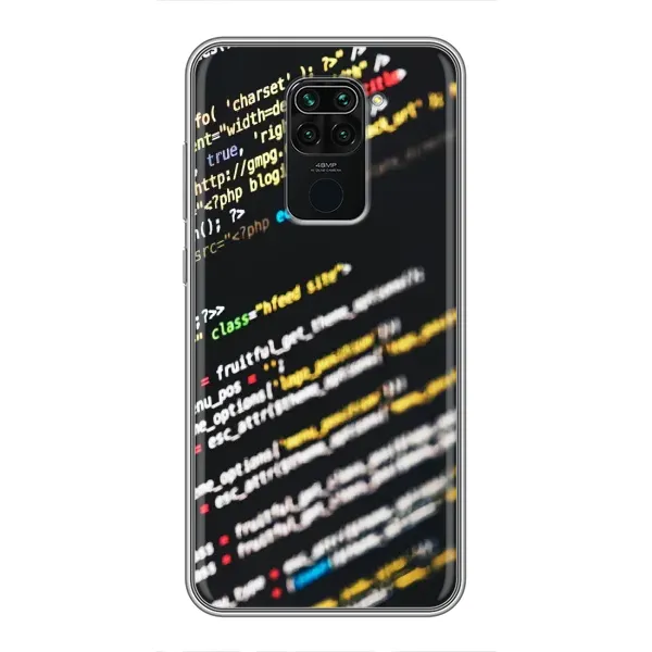 Чохол з малюнком «Код» для Xiaomi Redmi Note 9