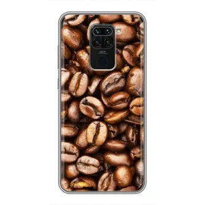 Чохол з зображенням смачної їжі для Xiaomi Redmi Note 9 (Кава)