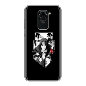 Чохли з принтом Ітачі Учіха на Xiaomi Redmi Note 9 (Коллаж Ітачі)