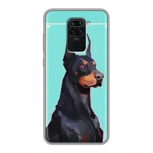 Чохол ДОБЕРМАН для Xiaomi Redmi Note 9 (Король доберман)