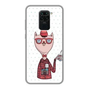 Чохол на тематику: Коти для Xiaomi Redmi Note 9 (Кіт аристократ)