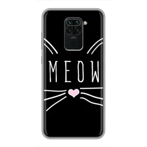 Бампер з зображенням Котиків для Редмі Нот 9 (КОТИК MEOW)