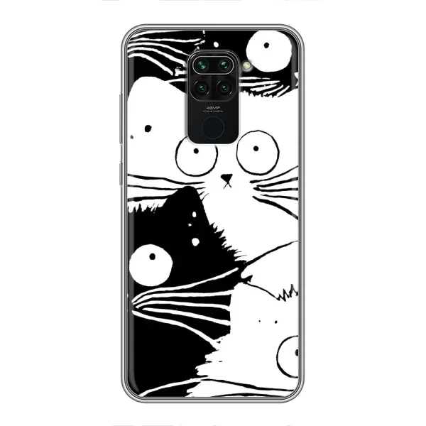 Чехол с рисунком «КОТИКИ» для Xiaomi Redmi Note 9 Чехол с рисунком «КОТИКИ» для Xiaomi Redmi Note 9