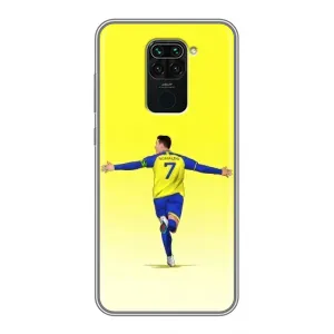 Чехол Криштиану Роналду для Xiaomi Redmi Note 9 (Криштиану Аль Наср)