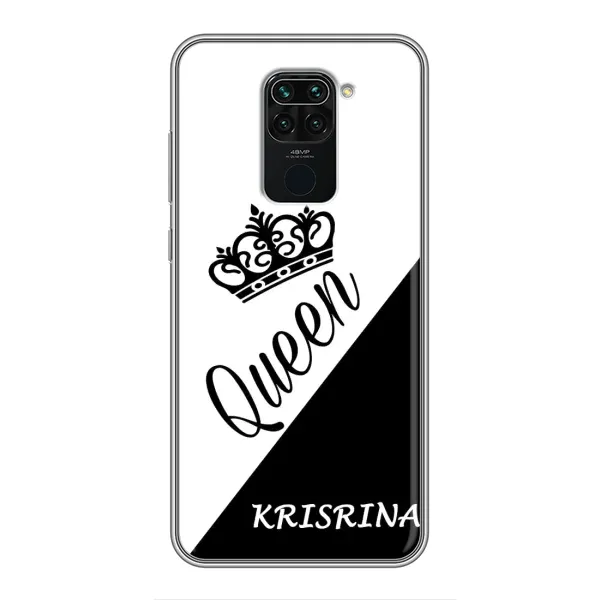 Чехол с рисунком «KRISTINA» для Xiaomi Redmi Note 9 Чехол с рисунком «KRISTINA» для Xiaomi Redmi Note 9