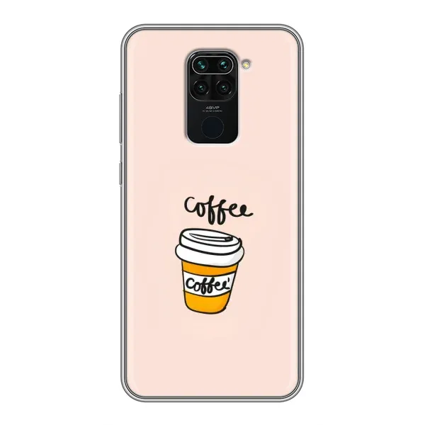Чехол с рисунком «Кружка кофе» для Xiaomi Redmi Note 9 Чехол с рисунком «Кружка кофе» для Xiaomi Redmi Note 9
