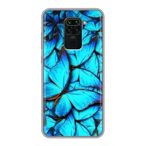 Силіконовий бампер з картинкою звірів для Xiaomi Redmi Note 9 (Крила метеликів)