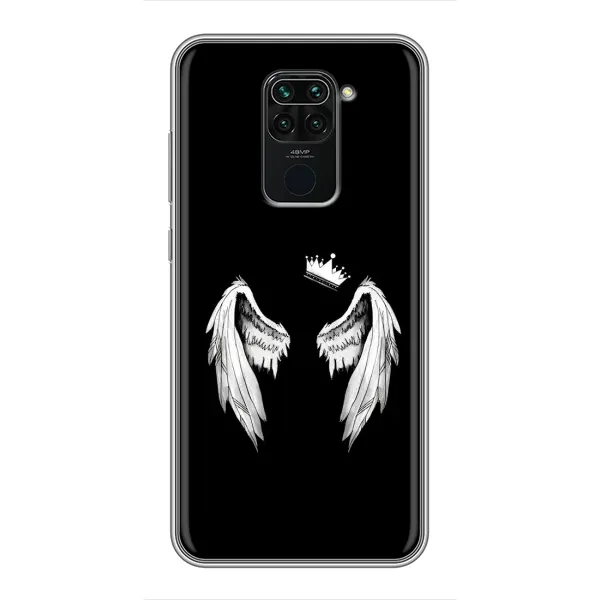 Чехол с рисунком «Крылья и корона» для Xiaomi Redmi Note 9 Чехол с рисунком «Крылья и корона» для Xiaomi Redmi Note 9