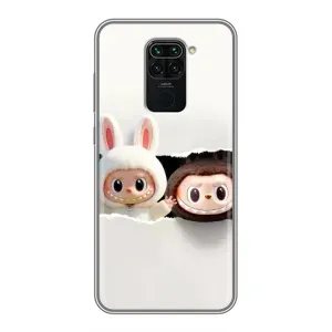 Чохол з принтом Лабубу для Xiaomi Redmi Note 9 (Фігурки Labubu)
