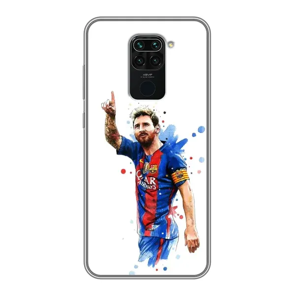 Чехол с рисунком «Leo Messi» для Xiaomi Redmi Note 9 Чехол с рисунком «Leo Messi» для Xiaomi Redmi Note 9
