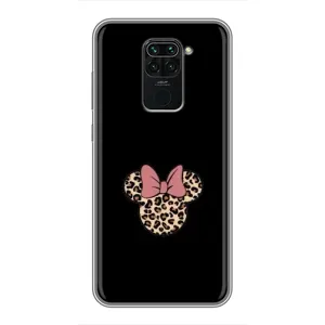 Чохол з леопардовим принтом на Xiaomi Redmi Note 9 (Леопардова Мінні)