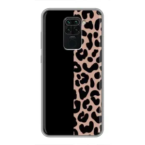Чохол з леопардовим принтом на Xiaomi Redmi Note 9 (Леопардовий фон)