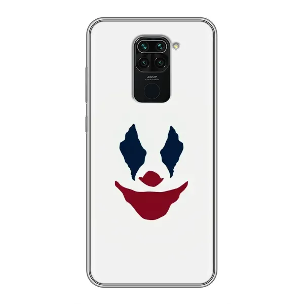 Чехол с рисунком «Лицо Джокера» для Xiaomi Redmi Note 9 Чехол с рисунком «Лицо Джокера» для Xiaomi Redmi Note 9
