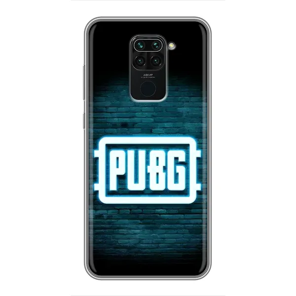 Чехол с рисунком «Лого PUBG» для Xiaomi Redmi Note 9 Чехол с рисунком «Лого PUBG» для Xiaomi Redmi Note 9