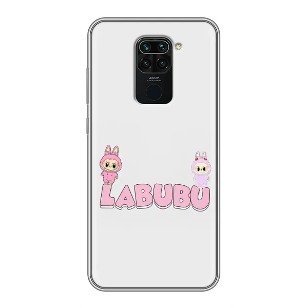 Чехол с рисунком «Логотип Лабубу» для Xiaomi Redmi Note 9