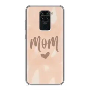 Чехлы на день мамы для Редми Нот 9 (Love mom)