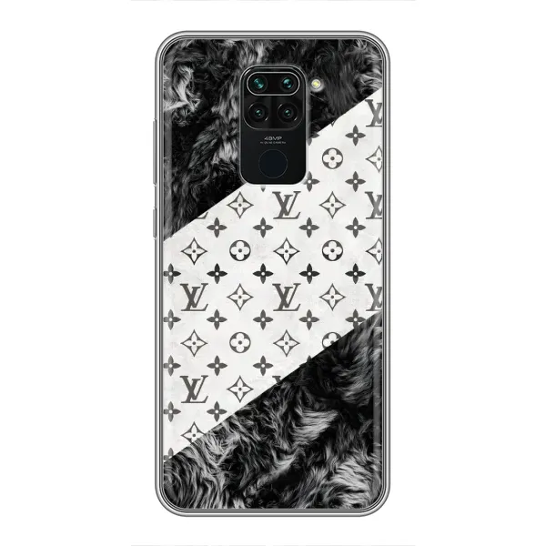 Чехол с рисунком «LV на белом» для Xiaomi Redmi Note 9 Чехол с рисунком «LV на белом» для Xiaomi Redmi Note 9
