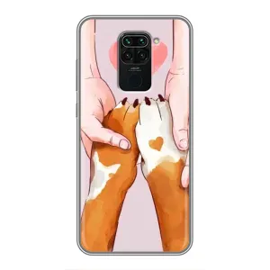 Чохол (ТПУ) Милі песики для Xiaomi Redmi Note 9 (Любов до собак)