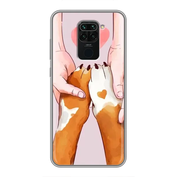Чехол с рисунком «Любовь к собакам» для Xiaomi Redmi Note 9 Чехол с рисунком «Любовь к собакам» для Xiaomi Redmi Note 9