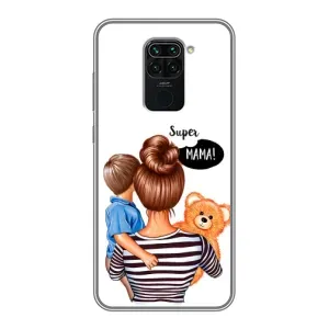 Чохли для МАМИ на Xiaomi Redmi Note 9 (Мама і син)