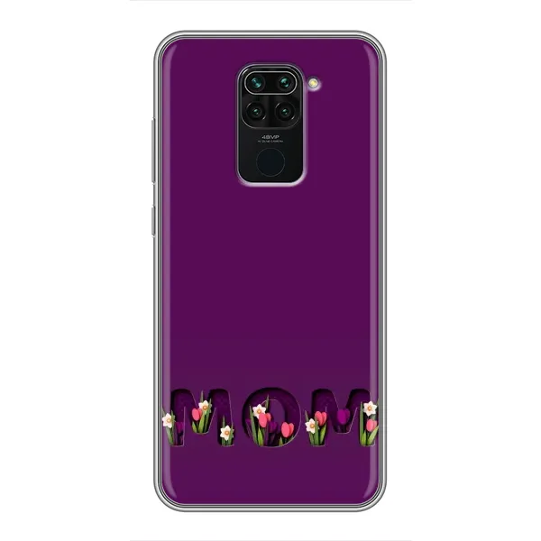 Чехол с рисунком «Мама с цветами» для Xiaomi Redmi Note 9 Чехол с рисунком «Мама с цветами» для Xiaomi Redmi Note 9