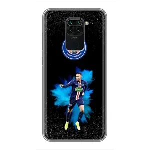 Чехол (TPU) с Футболистом на Xiaomi Redmi Note 9 (Мбаппе ПСЖ)