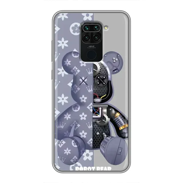 Чехол с рисунком «Медведь Louis Vuitton» для Xiaomi Redmi Note 9