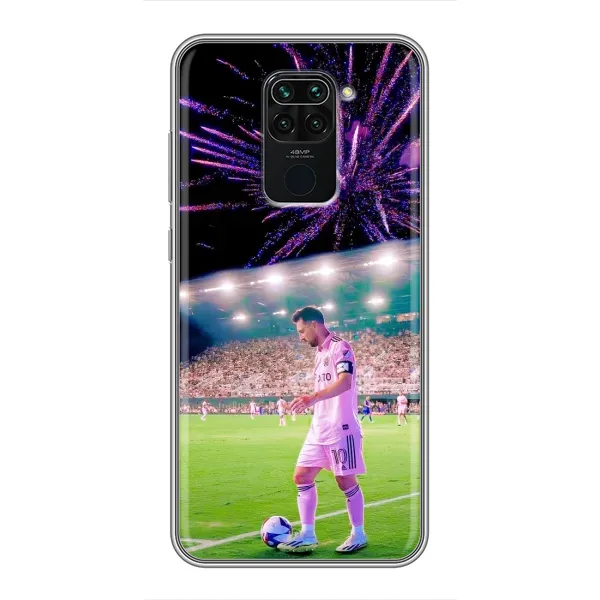 Чохол з малюнком «Мессі в Майамі» для Xiaomi Redmi Note 9 Чохол з малюнком «Мессі в Майамі» для Xiaomi Redmi Note 9