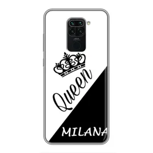 Чехлы для Xiaomi Redmi Note 9 - Женские имена (MILANA)