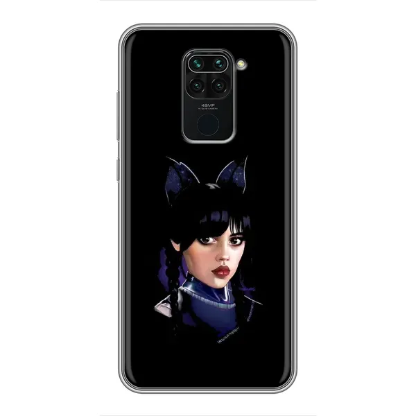 Чехол с рисунком «Милая Уэнсдей» для Xiaomi Redmi Note 9