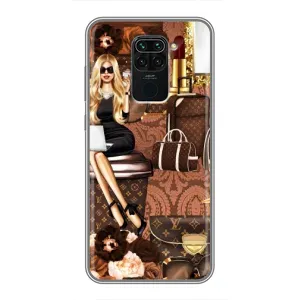 Чохол Стиль Louis Vuitton на Xiaomi Redmi Note 9 (Мода Луі Віттон)