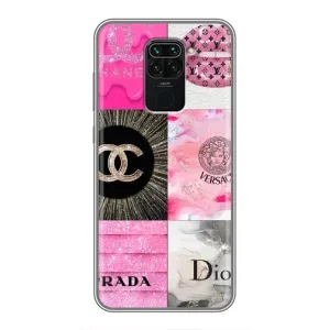 Чохол (Dior, Prada, YSL, Chanel) для Xiaomi Redmi Note 9 (Модніца)
