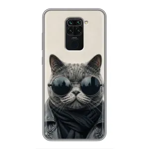 Чохол на тематику: Коти для Xiaomi Redmi Note 9 (Модний кіт)
