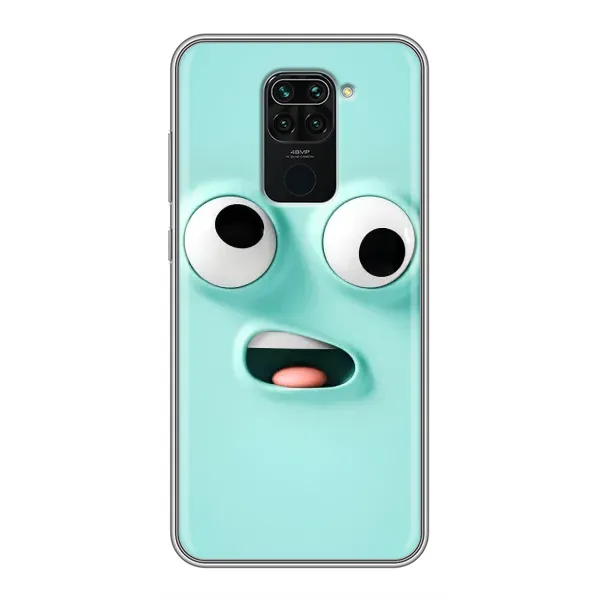 Чехол с рисунком «Забавное мятное лицо» для Xiaomi Redmi Note 9 Чехол с рисунком «Забавное мятное лицо» для Xiaomi Redmi Note 9
