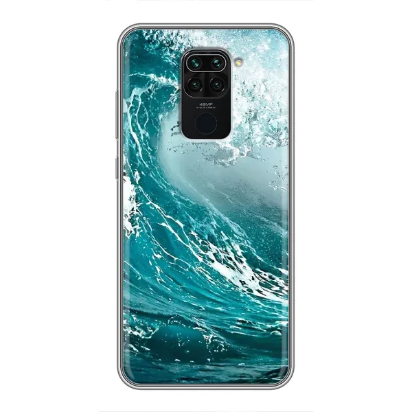Чехол с рисунком «Морская волна» для Xiaomi Redmi Note 9 Чехол с рисунком «Морская волна» для Xiaomi Redmi Note 9